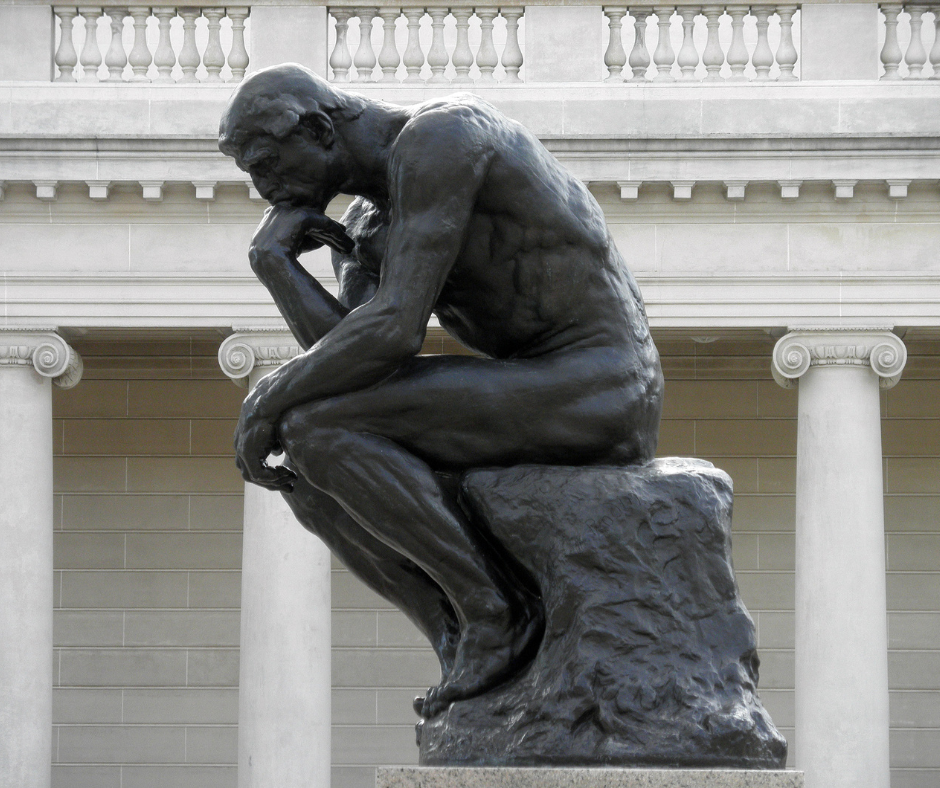 Le penseur de Rodin sculpteur